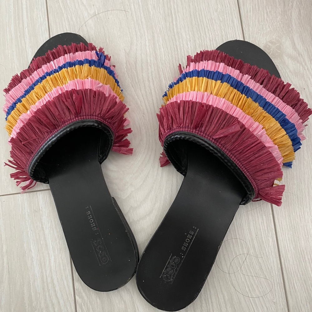 Fun colorful flats